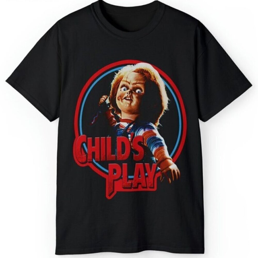 Childs Play Chucky Halloween Retro Horror Movie Fan Collector Graphic Gift
